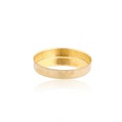 Yellow Gold Filled Bezel Cup 16mm