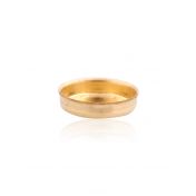 Yellow Gold Filled Bezel Cup 8mm