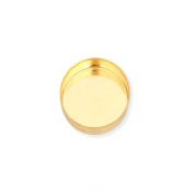 Yellow Gold Filled Bezel Cup 12/16mm