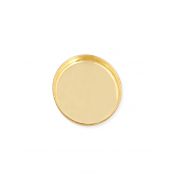 Yellow Gold Filled Low Bezel Cup 10/12mm