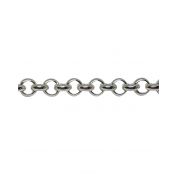 925 Sterling Silver Rolo Chain 4mm
