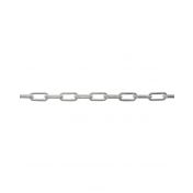 925 Sterling Silver Rectangle Rolo Chain 3.2mm X 8.7mm