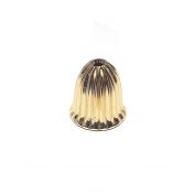 Gold Filled 12x12mm Bell Corrugated Bead