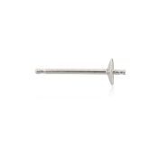 14KW Gold  Pearl Stud 2.25mm