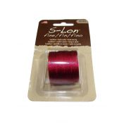 Red Twisted Silicon Cord 0.4mm