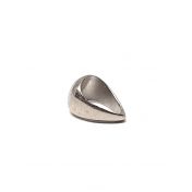 14K White Gold Wide Cast Bail 6.1mm