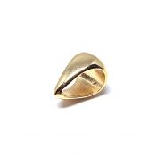 14K Yellow Gold Wide Cast Bail 6.1mm