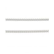 925 Sterling Silver Curb Chain 1.3mm