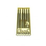 Busch Cylinder Cross Cut Burr  0.18mm