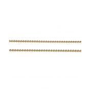 Yellow Gold Filled Bead Chain 1.5mm