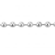 925 Sterling Silver Bead Chain 6mm