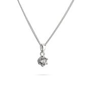 925 Sterling Silver Necklace and Zircon Earrings Set