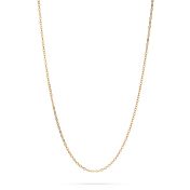 Yellow Gold Filled Oval Flat Cable Chain 2.5x1.5x0.6mm