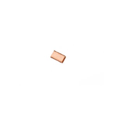 Rose Gold Filled Hammered Square Tube 3/5mm