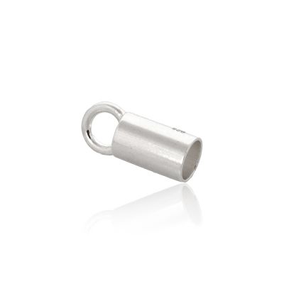 925 Sterling Silver End Cap 3mm X7.5mm