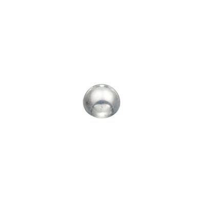 925 Sterling Silver Half Ball 5mm