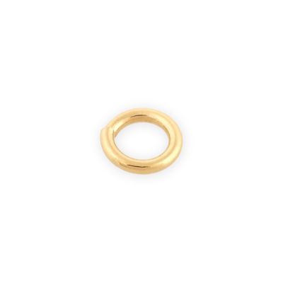 14K Yellow Gold Open Jump Ring 110 Od