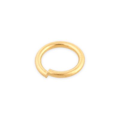 14K Yellow Gold Open Jump Ring 221 Od