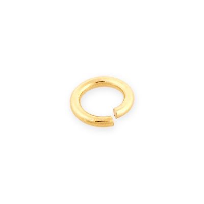 14K Yellow Gold Open Jump Ring 3.5mm