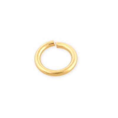 14K Yellow Gold Open Jump Ring 160 Od