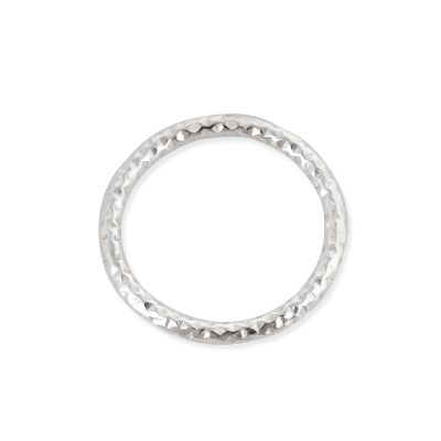 925 Sterling Silver Diamond Cut Soldered Rings 1.5/13mm