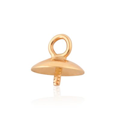 9K Yellow Gold Pearl Drop W/ Ring 5mm (061Drr00510000)