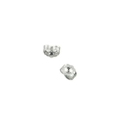 925 Sterling Silver Ear Back For 0.8mm Post