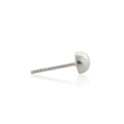 925 Sterling Silver Half Ball Earring 5mm