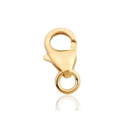 Yellow Gold Filled Fish Lock Clasp 8mm