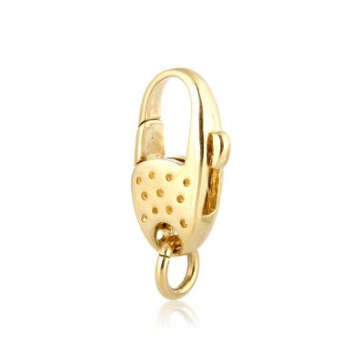 18K Yellow Gold Large Size Lobster Clasp 19.5mm