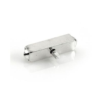 925 Sterling Silver Square Clasp Cuff Links