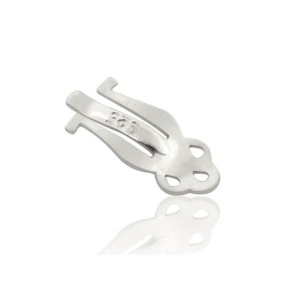 925 Sterling Silver Ear Clips Top Joint