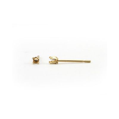 Yellow Gold Filled Buttercup Earring 2mm