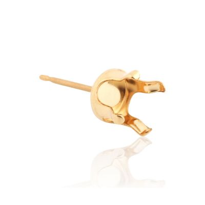 Yellow Gold Filled Buttercup Earring 7mm