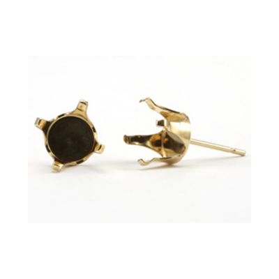 Yellow Gold Filled Buttercup Earring 8mm