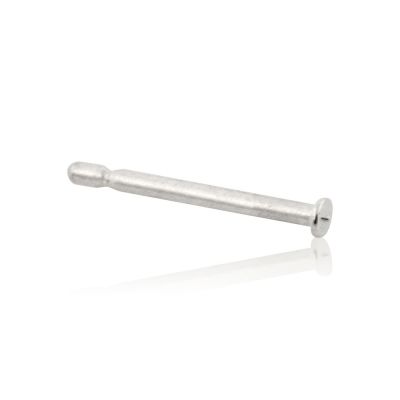 925 Sterling Silver 0.9mm Single Notch Post with Small Pad