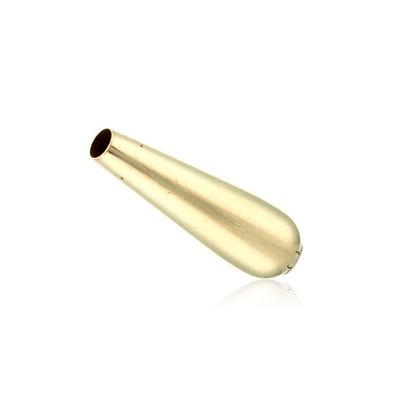 14K Yellow Gold Teardrop Bead 14.5X4.25mm (064Byp10800000)