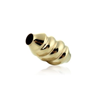 14K Yellow Gold Spiral Bead (5295 064Byp17700000)