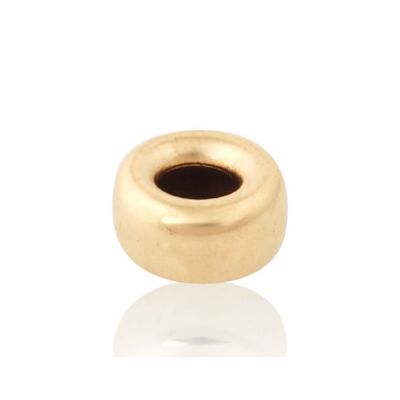Yellow Gold Filled Roundel Bead 4mm