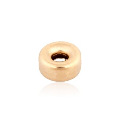 Yellow Gold Filled Roundel Bead 7mm
