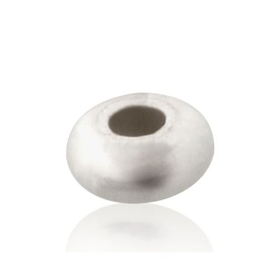 925 Sterling Silver Roundel Bead 3mm