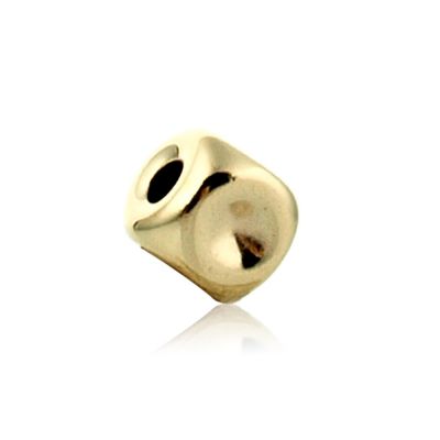 14K Yellow Gold Square Bead 5mm (064Byp22050000)