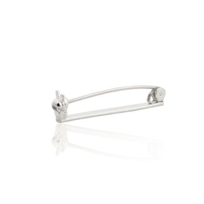 925 Sterling Silver Complete Pin 35mm