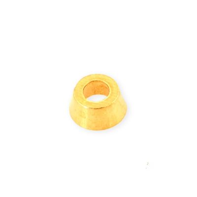 14K Yellow Gold Tube Setting 0.01Ct (1.5mm)
