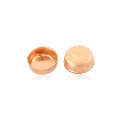 14K Rose Gold Bezel Cup 3mm