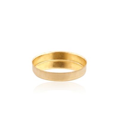 Yellow Gold Filled Bezel Cup 14mm