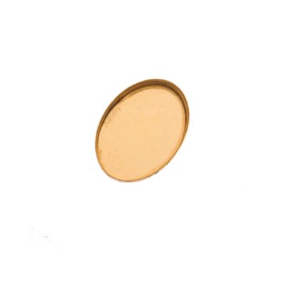 Yellow Gold Filled Bezel Cup 13/18mm