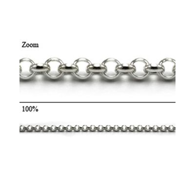 925 Sterling Silver Rolo Chain 3.3mm