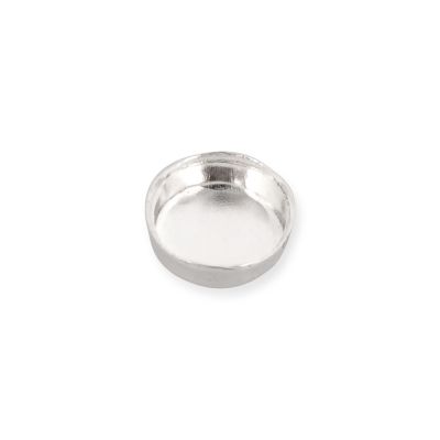 925 Sterling Silver Bezel Cup 4mm