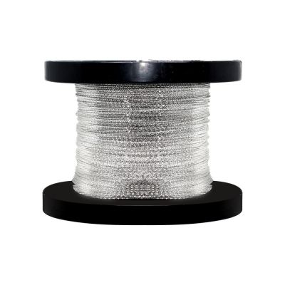 925 Sterling  Silver Diamond Cut Round Wire 0.8mm